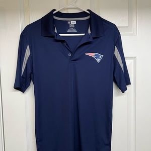 NFL Patriots Dry-fit Golf Shirt